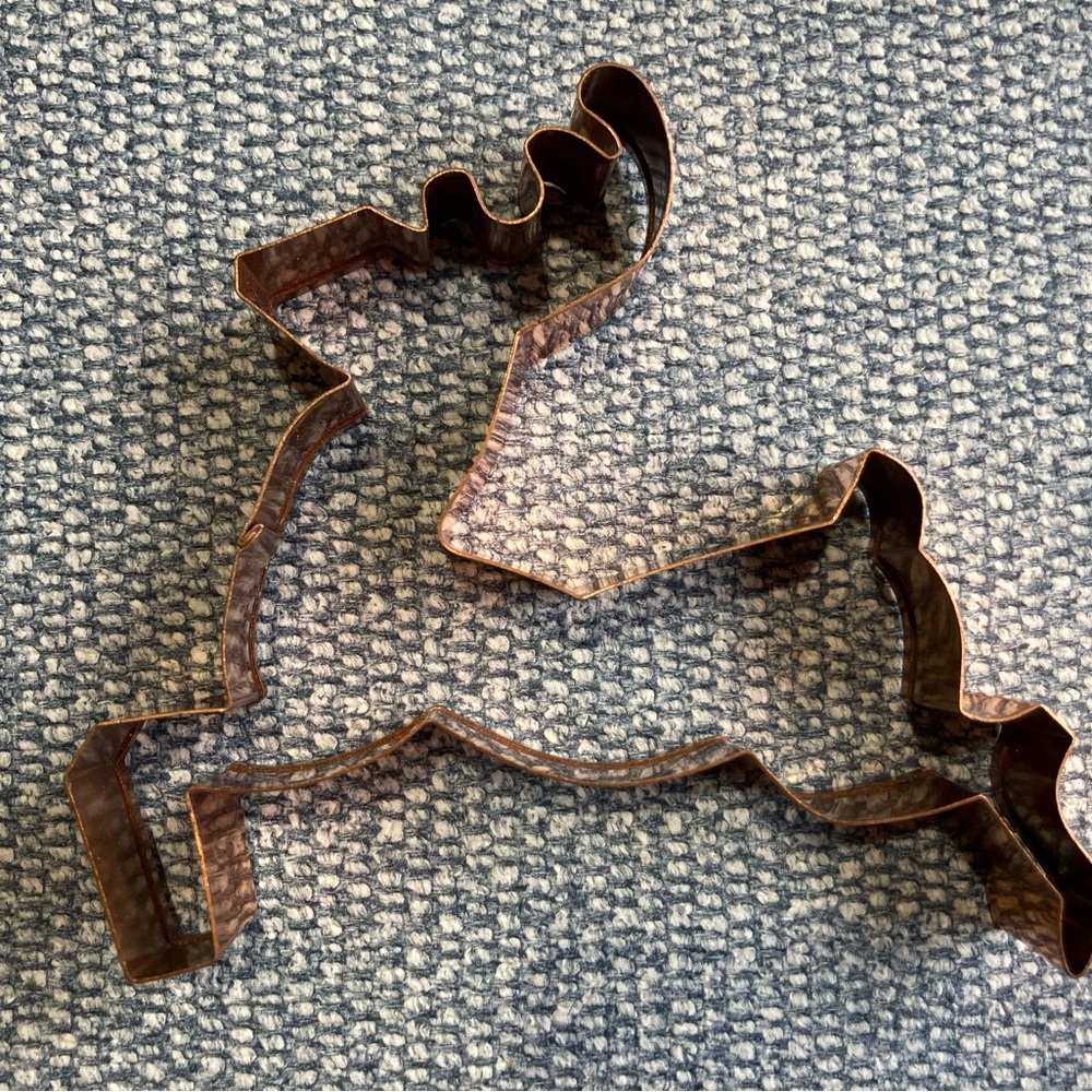 Reindeer Shaped Cookie Cutter